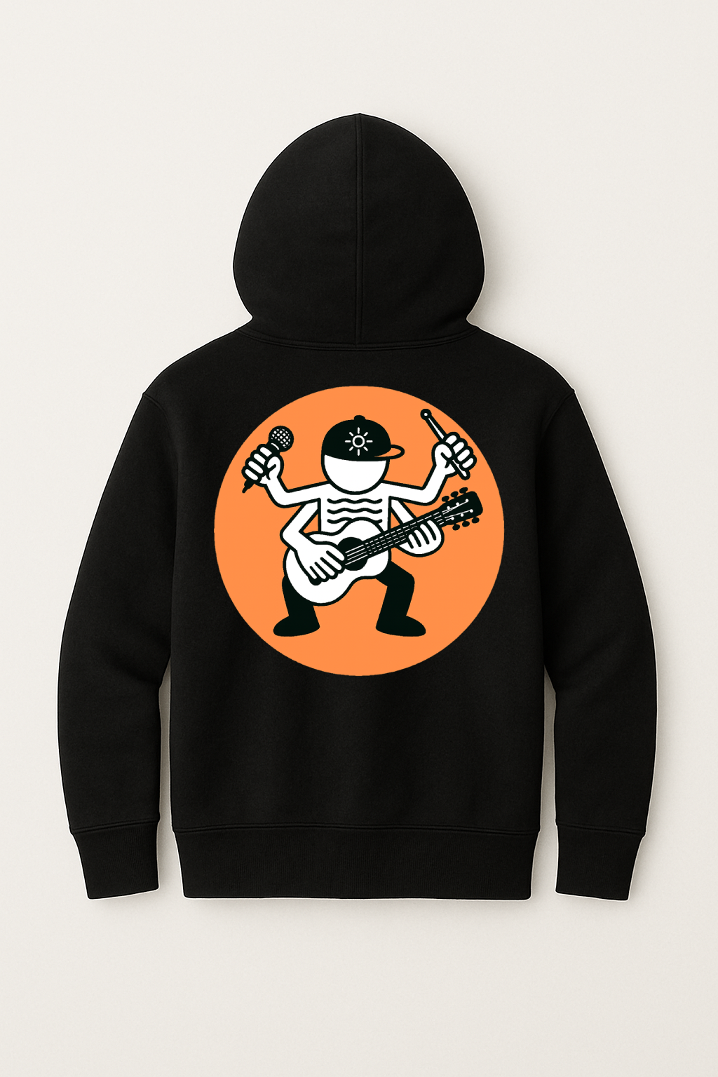 muziek hoodie